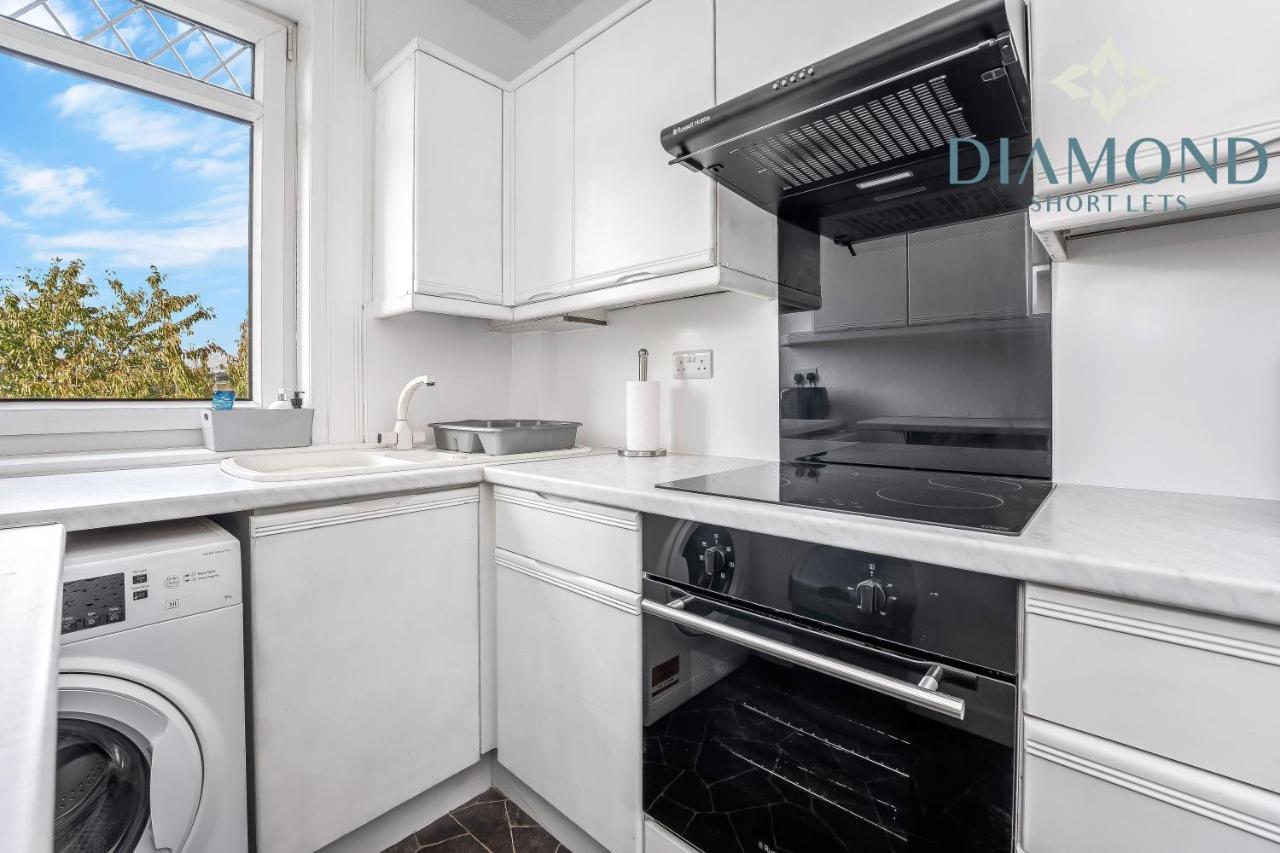 Cosy 2 Bed Apt West End Edinburgh Free Parking Bagian luar foto