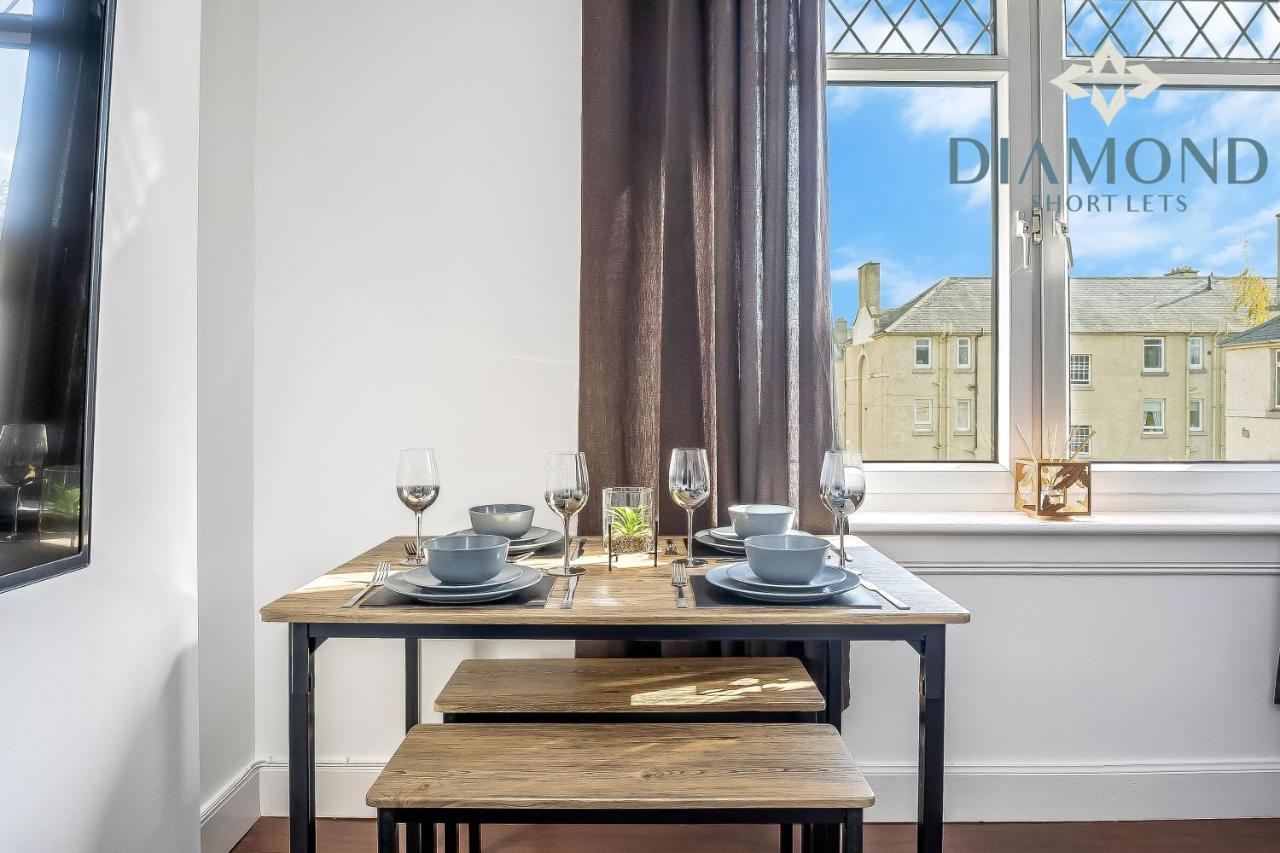 Cosy 2 Bed Apt West End Edinburgh Free Parking Bagian luar foto