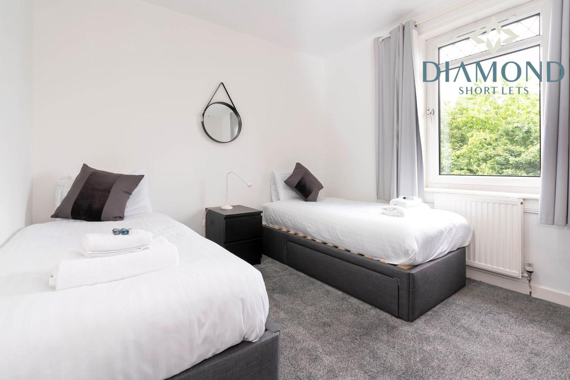 Cosy 2 Bed Apt West End Edinburgh Free Parking Bagian luar foto