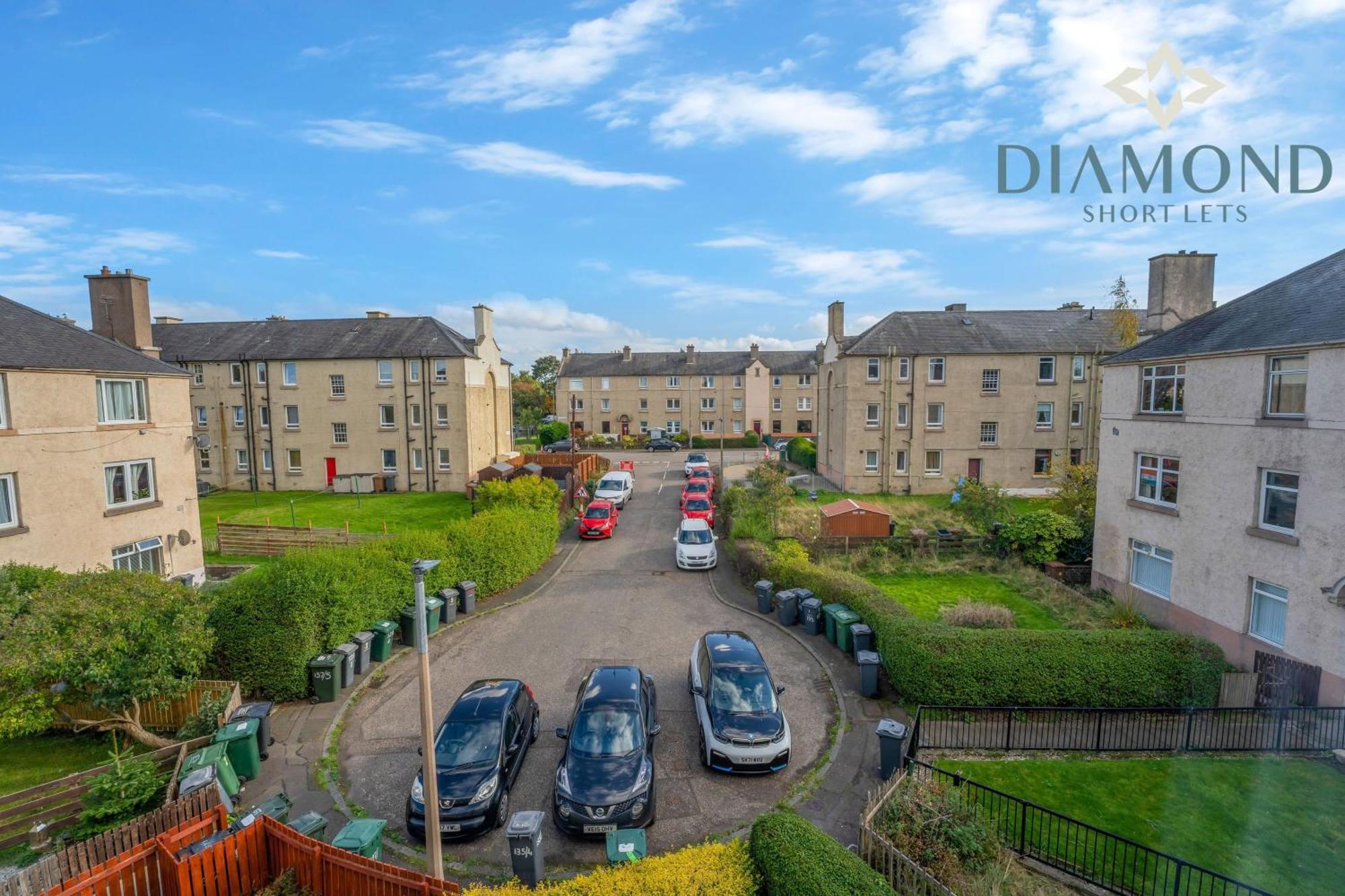 Cosy 2 Bed Apt West End Edinburgh Free Parking Bagian luar foto